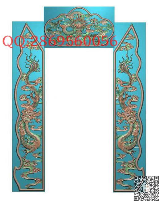 神台  佛龛 龙_龙凤呈祥龙凤戏珠精雕图浮雕图